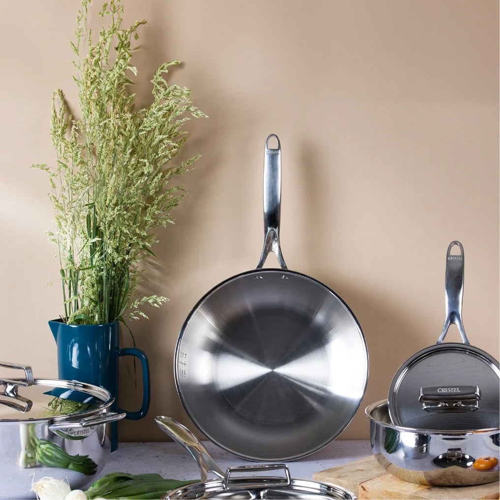 Stainless Steel Cookware Set, 8 Pieces