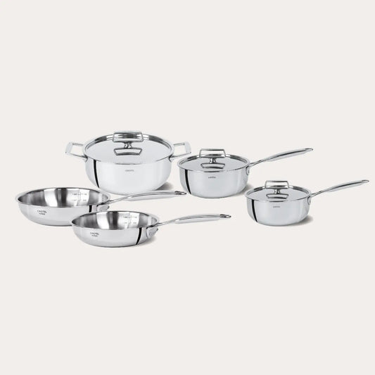 Stainless Steel Cookware Set, 8 Pieces