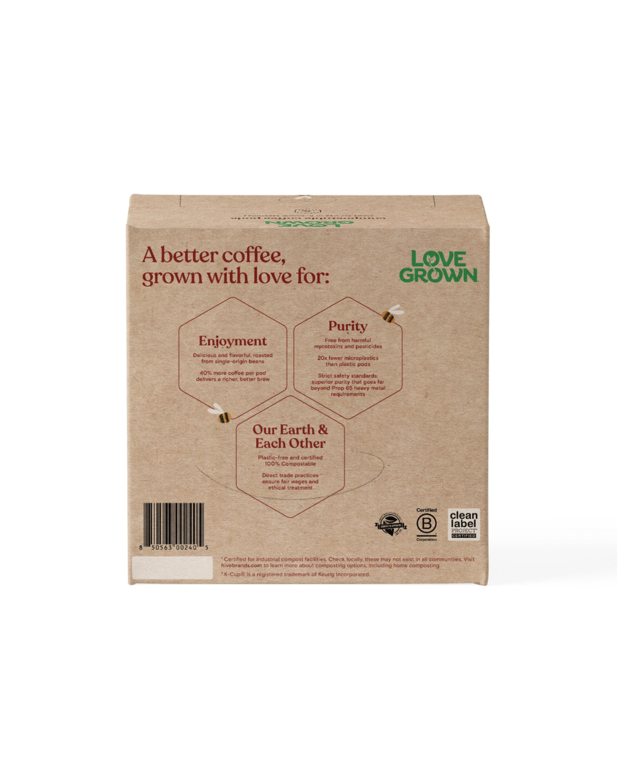 Compostable Coffee Pods for Keurig® Machines