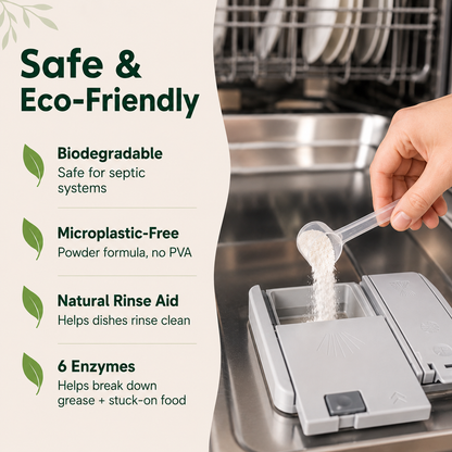 Enzyme Dishwasher Detergent Powder